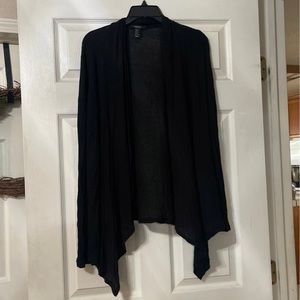Forever 21 Lightweight Black Cardigan